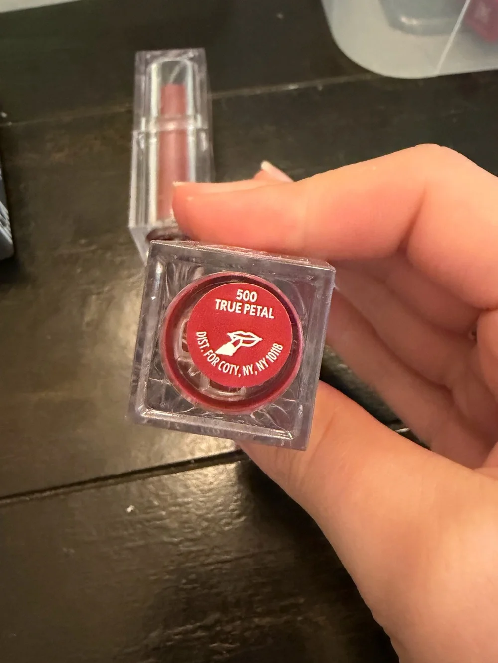 NWT COVERGIRL Clean Lip Color, True Petal 0.12oz